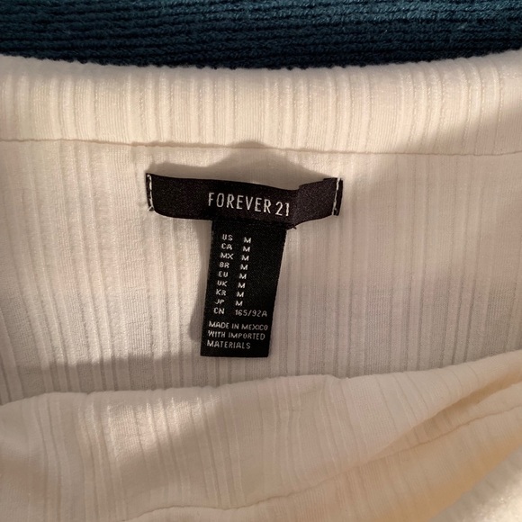 Cream Off-the-Shoulder Bodysuit - Picture 3 of 4